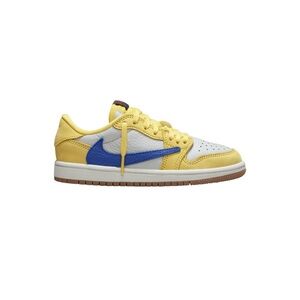 Nike Kids Yellow and Blue Sneakers